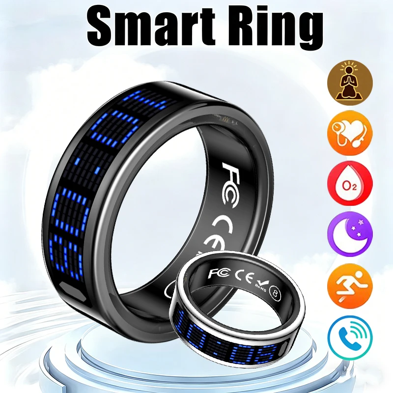 Health Monitors - Nuevo Anillo Inteligente con Pantalla LED