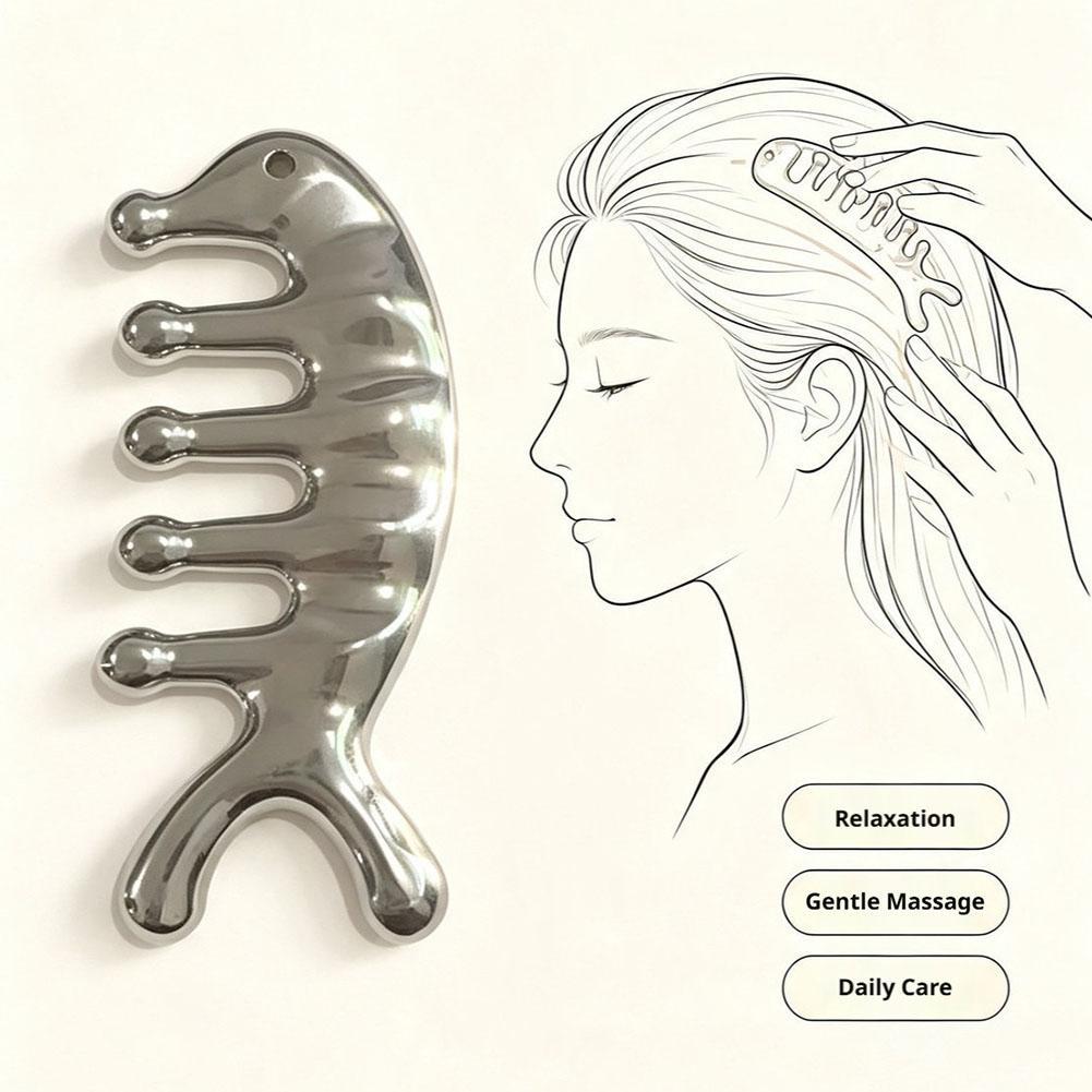 Hair Care - Peine Masajeador Multifuncional en Forma de