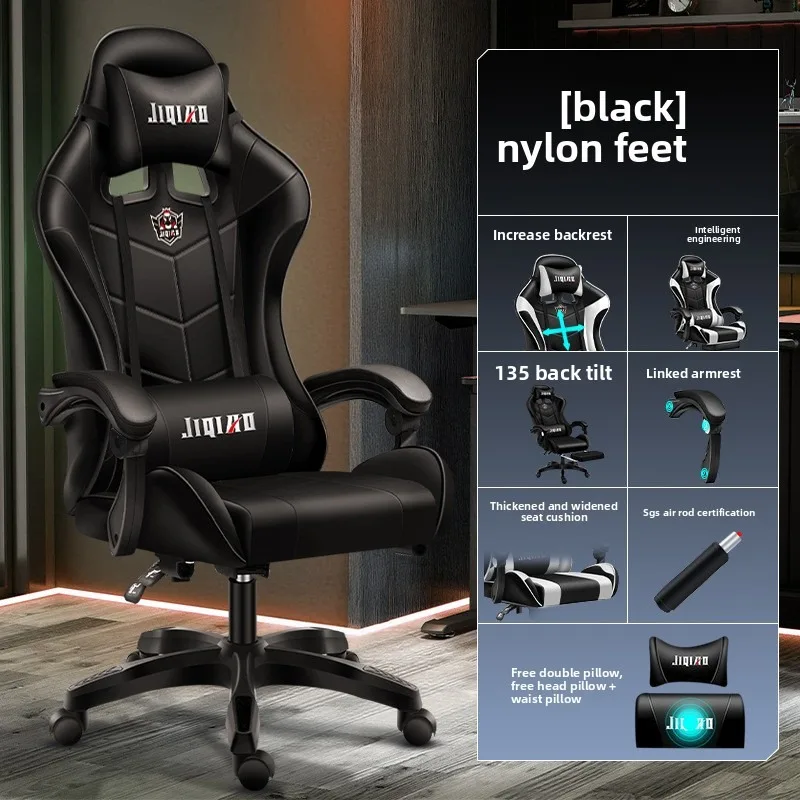 Massage - Silla ergonómica para videojuegos, cómoda para