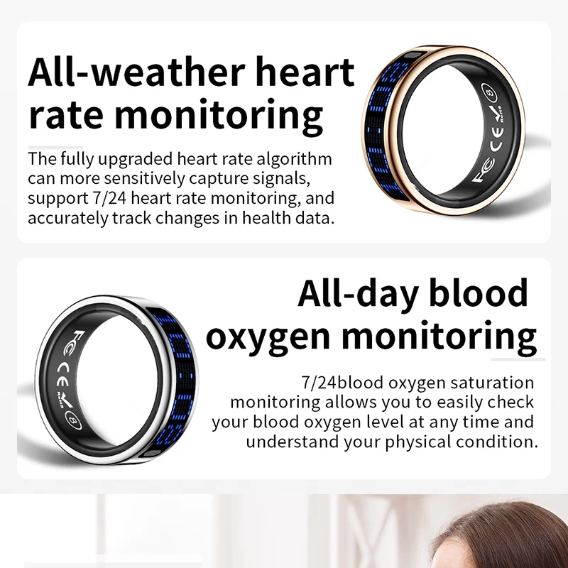 Nuevo Anillo Inteligente con P - Health Monitors reseña y precio