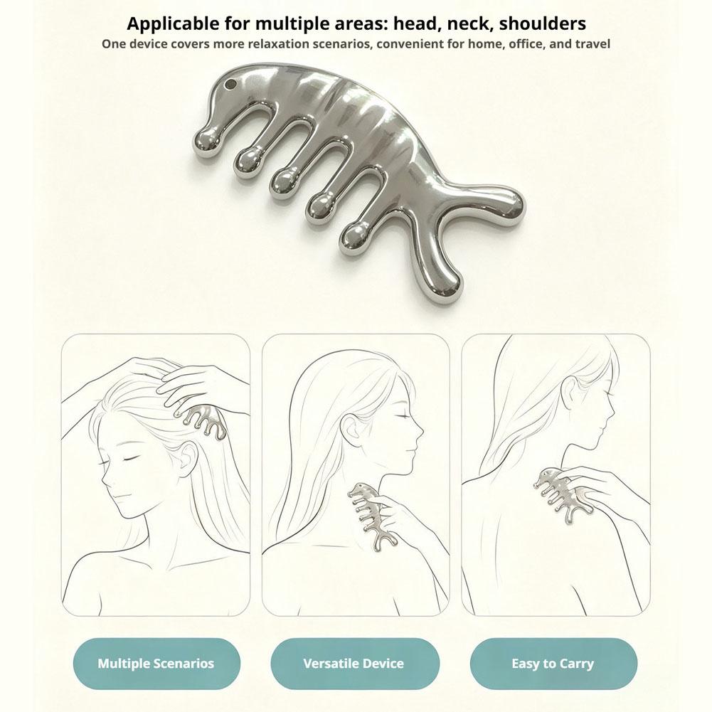 Peine Masajeador Multifunciona - Hair Care reseña y precio