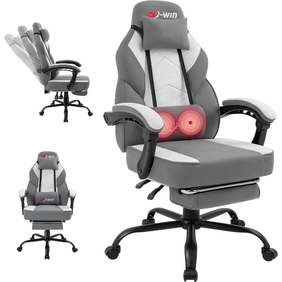 Silla de juego para adultos co - Massage reseña y precio