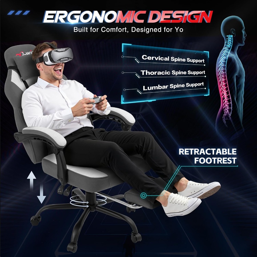 Silla de juego para adultos co - Massage reseña y precio