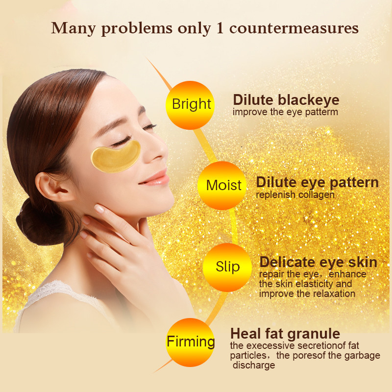 10/20 piezas máscara de ojos d - Collagen Under Eye Patches reseña y precio