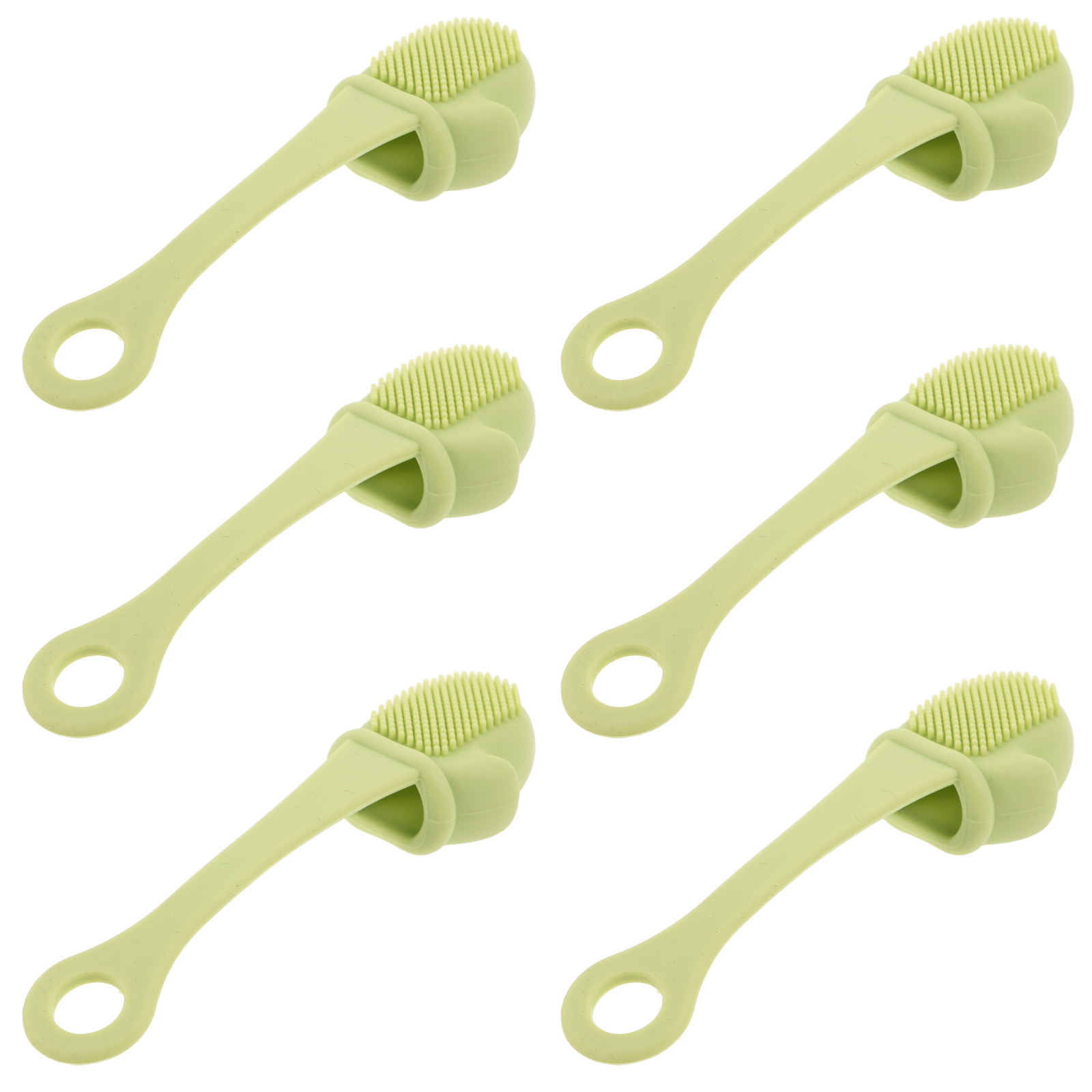 6 unidades de cepillo de silic - Silicone Face Scrubber Electric reseña y precio