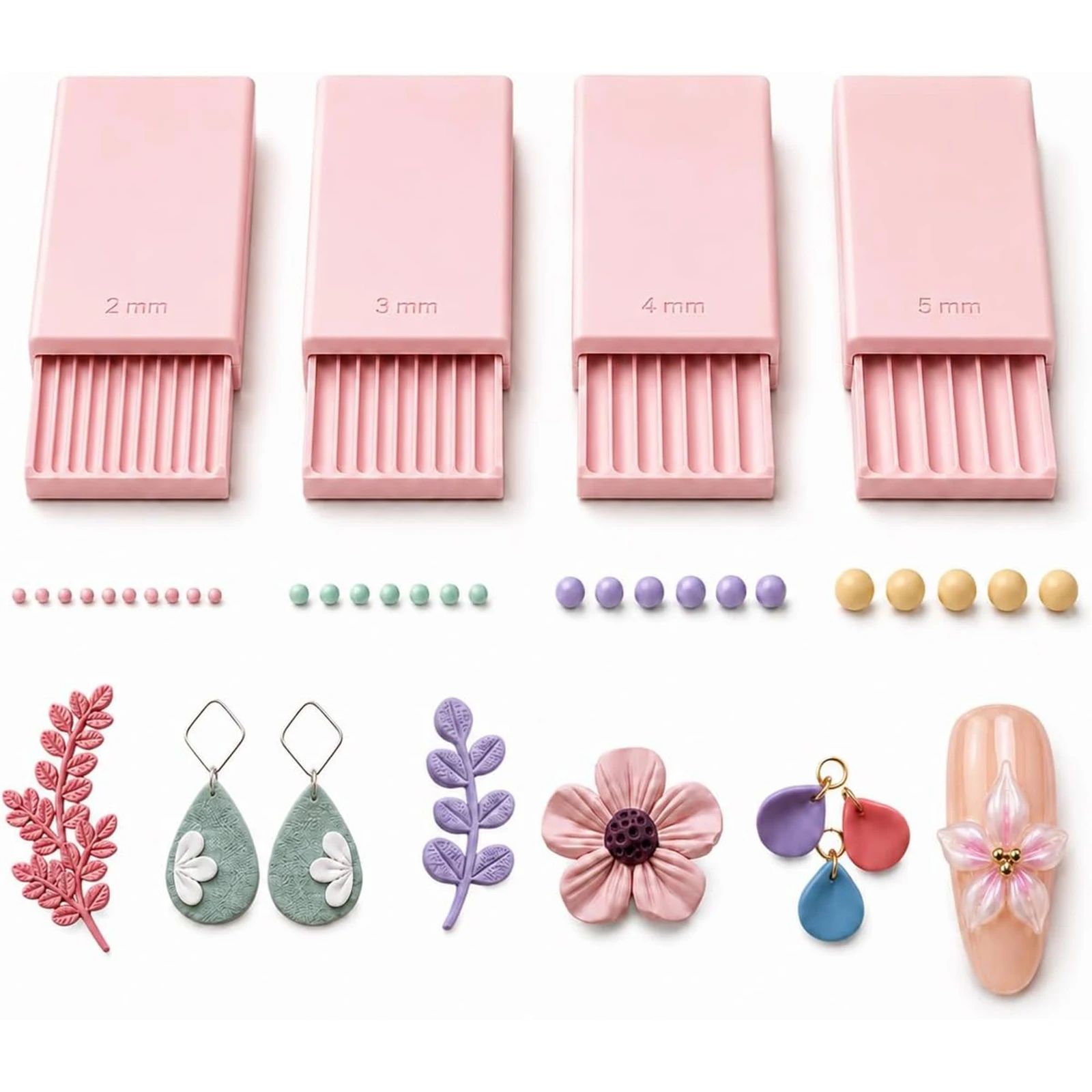 Juego de 4 Herramientas para H - Nail Art reseña y precio