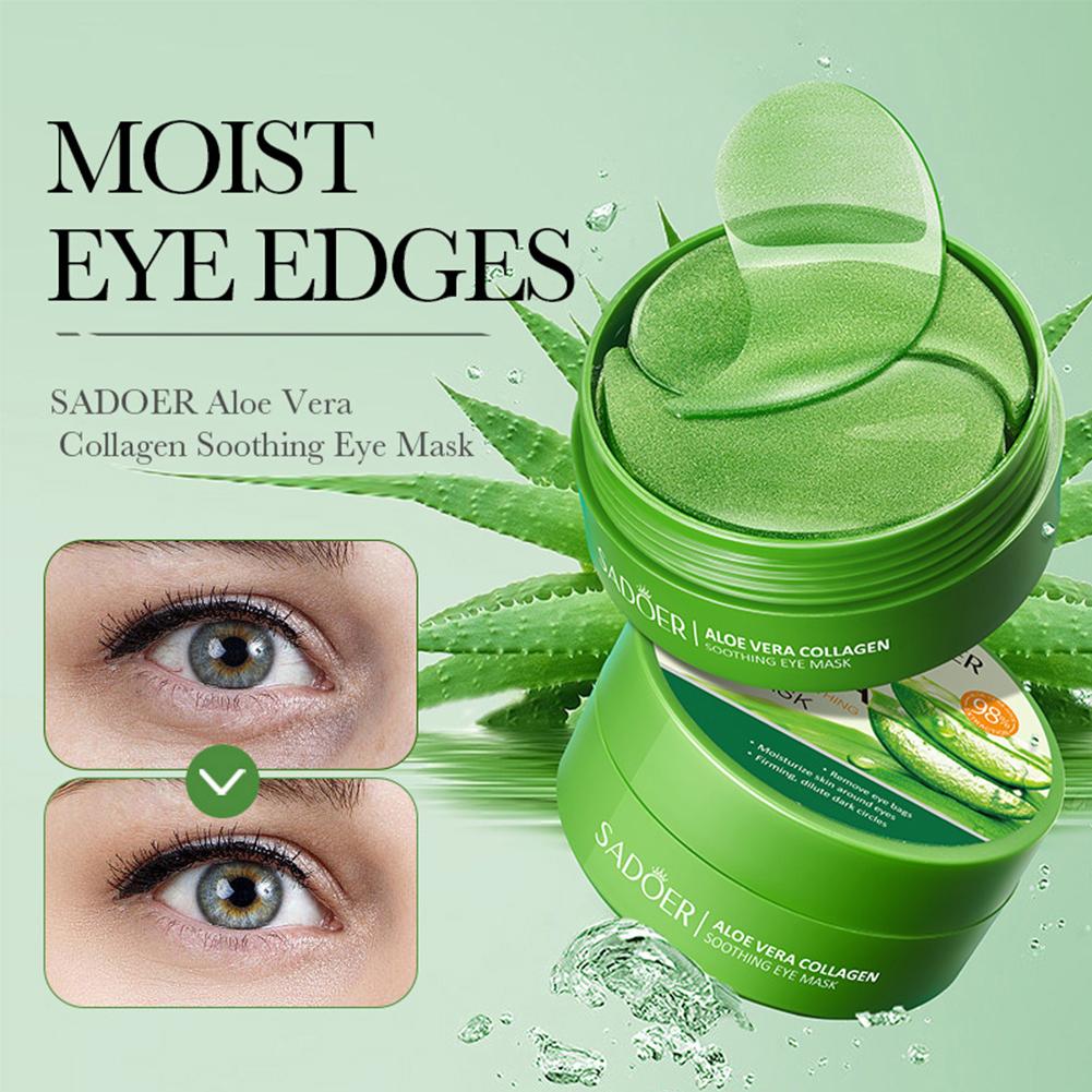 60 parches de Gel para debajo  - Collagen Under Eye Patches reseña y precio