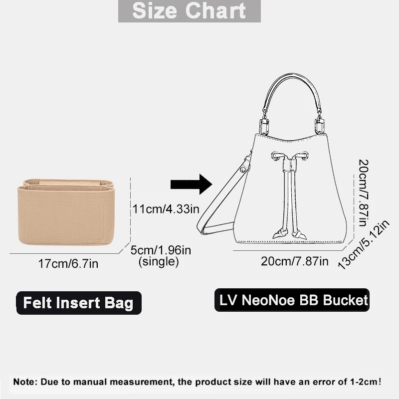 Para bolsos con forro de fielt - Makeup reseña y precio