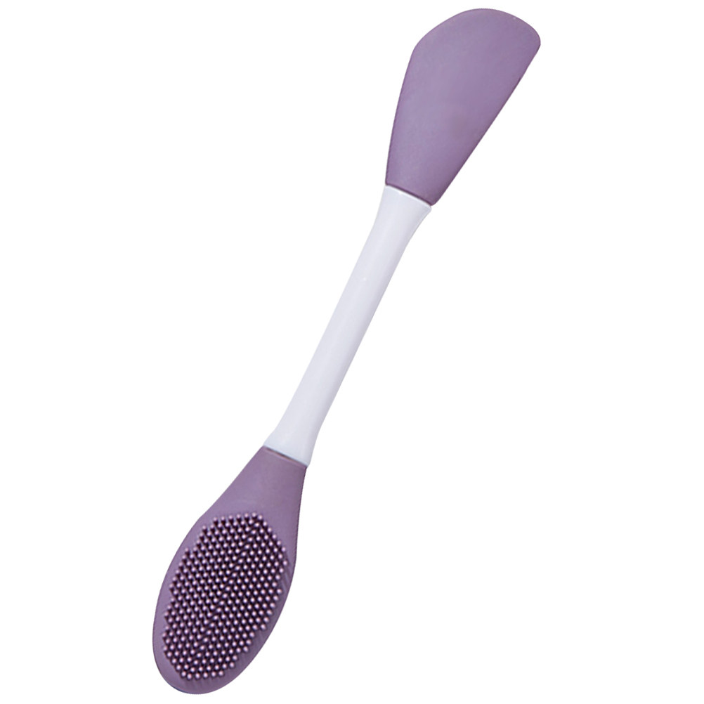 Brocha de silicona de doble ca - Silicone Face Scrubber Electric reseña y precio