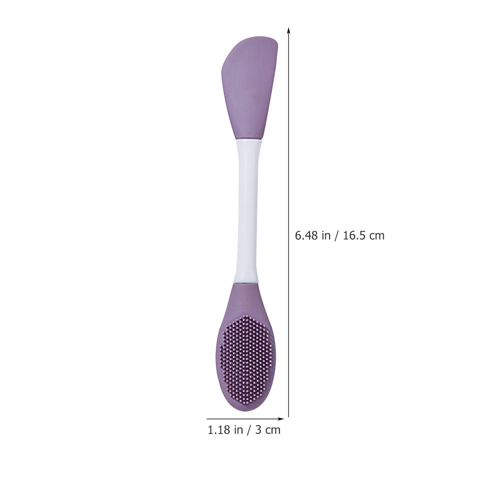 Brocha de silicona de doble ca - Silicone Face Scrubber Electric reseña y precio
