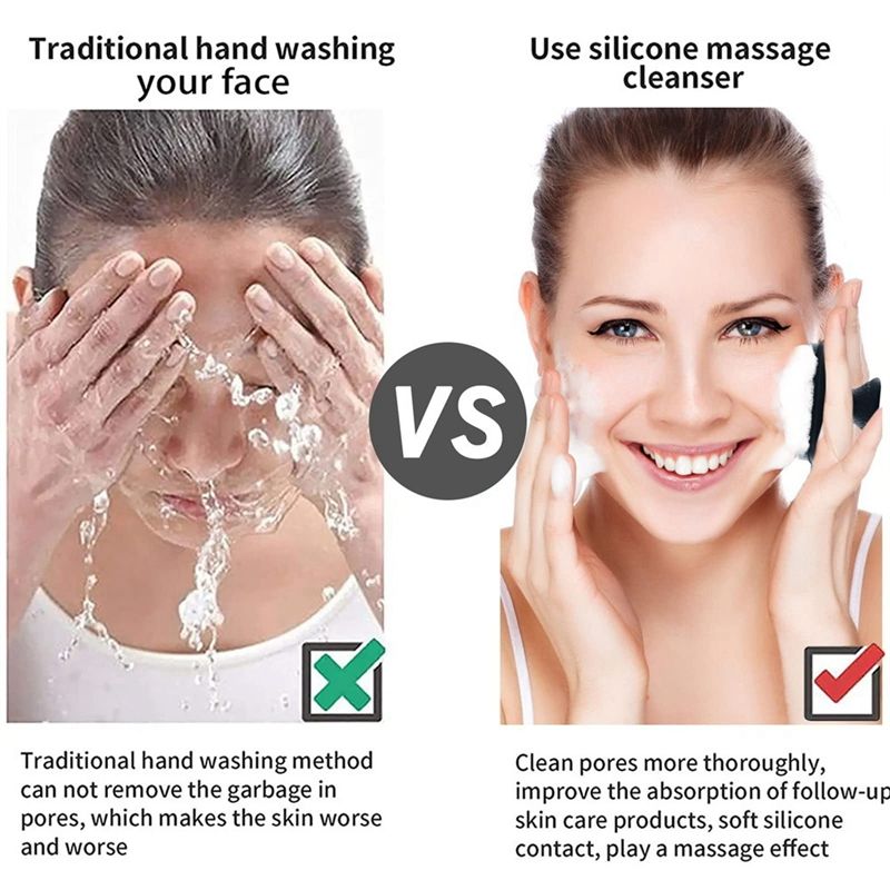TAIGH: 2 cepillos de silicona  - Silicone Face Scrubber Electric reseña y precio