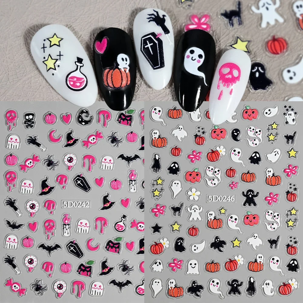 1 lámina de pegatinas para uña - Nail Art reseña y precio