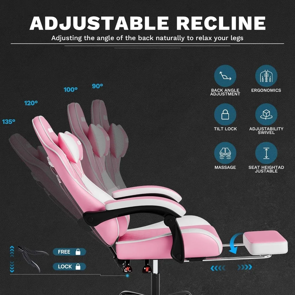 Sillas ergonómicas para videoj - Massage reseña y precio