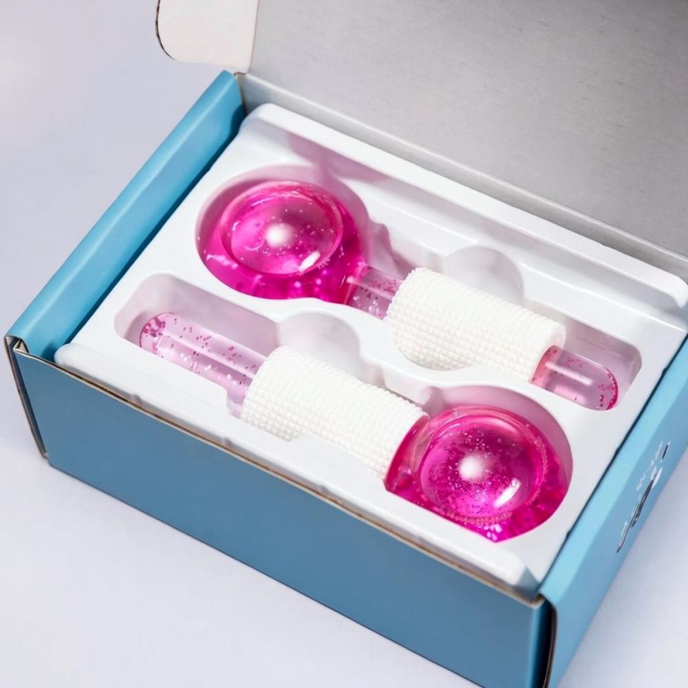 Esferas de enfriamiento para m - Face Ice Roller Puffiness reseña y precio
