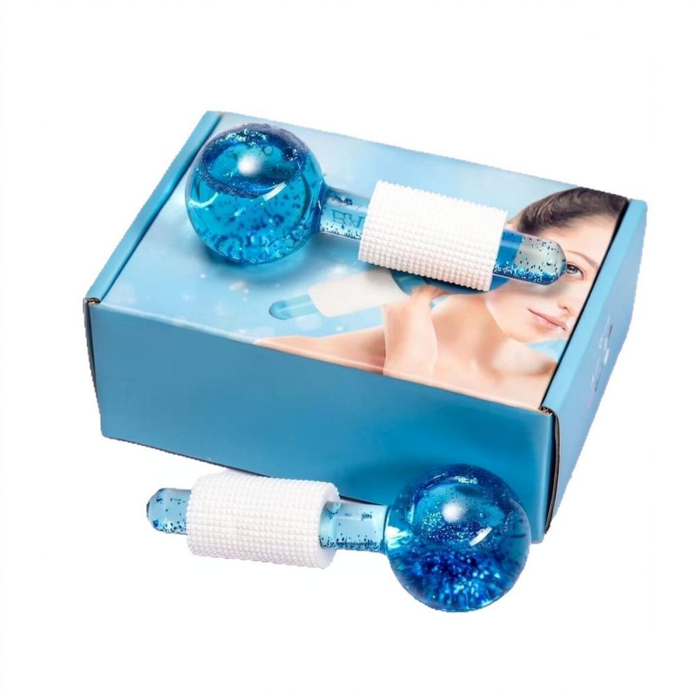 Esferas de enfriamiento para m - Face Ice Roller Puffiness reseña y precio