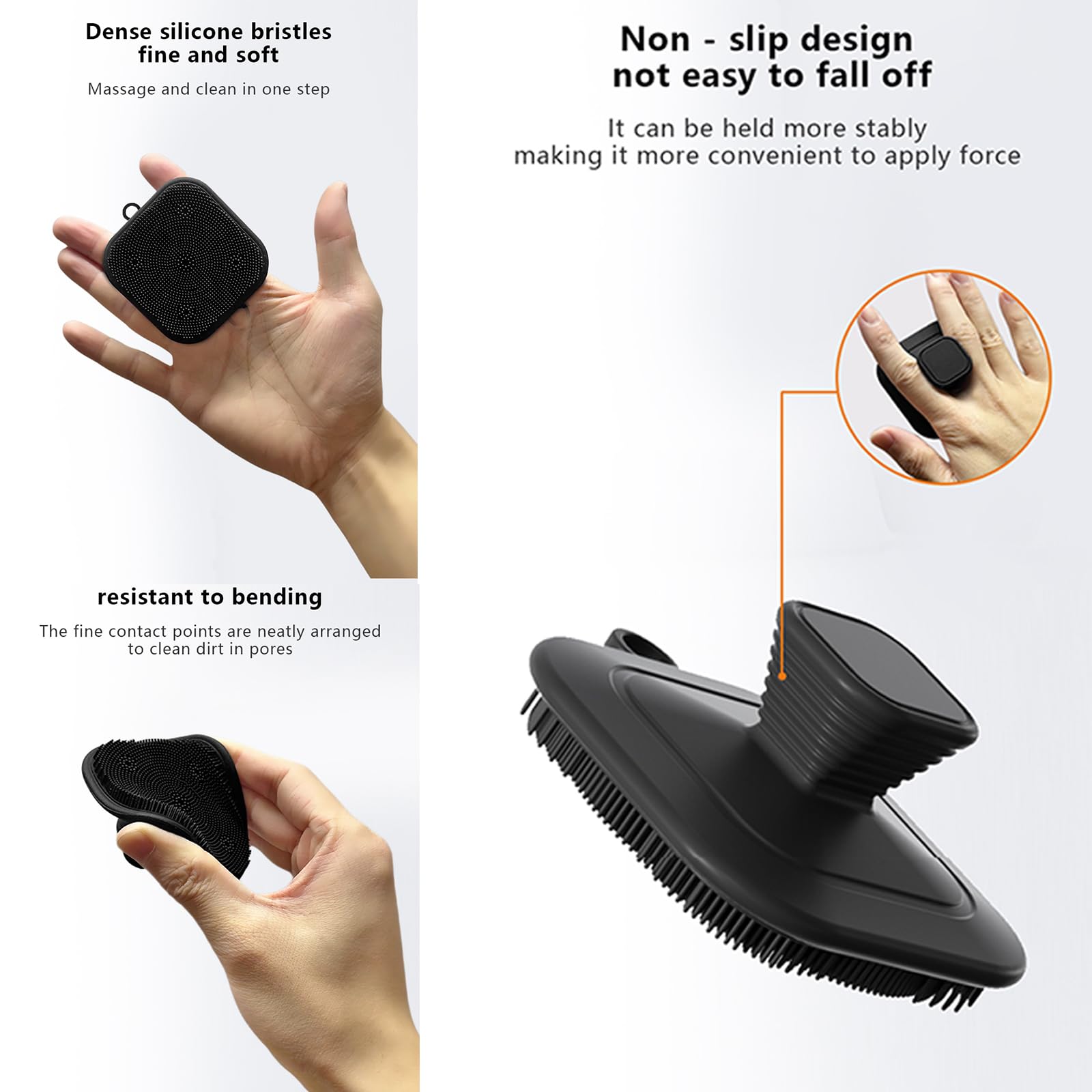 Cepillo de limpieza facial de  - Silicone Face Scrubber Electric reseña y precio