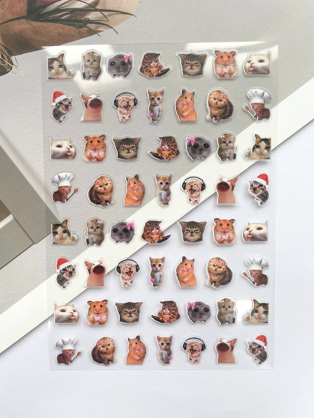 Mini pegatinas de PVC divertid - Nail Art reseña y precio